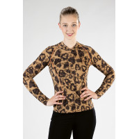 T-shirt Clolour Breeze lange mouwen HKM Natuurlijk Bruin