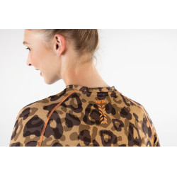 T-shirt Clolour Breeze lange mouwen HKM Natuurlijk Bruin