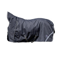 Highneck deken Innsbruck 1200D gevoerd pol. HKM Zwart