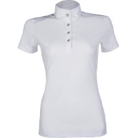 Premium wedstrijdpolo HKM Wit