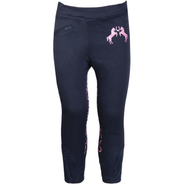 Legging HKM Pink Pony siliconen kniestukken Legging HKM Pink Pony siliconen kniestukken