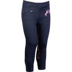 Legging HKM Pink Pony siliconen kniestukken Legging HKM Pink Pony siliconen kniestukken