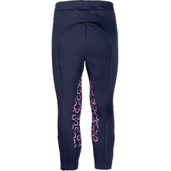 Legging HKM Pink Pony siliconen kniestukken Legging HKM Pink Pony siliconen kniestukken