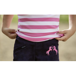 Legging HKM Pink Pony siliconen kniestukken Legging HKM Pink Pony siliconen kniestukken