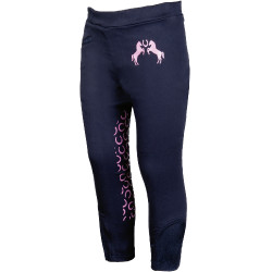 Legging HKM Pink Pony siliconen kniestukken Legging HKM Pink Pony siliconen kniestukken