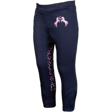 Legging HKM Pink Pony siliconen kniestukken Legging HKM Pink Pony siliconen kniestukken