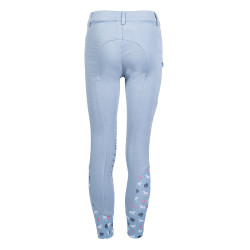 Broek Bria met siliconen kniestukken HKM Blauwgrijs Broek Bria met siliconen kniestukken HKM Blauwgrijs