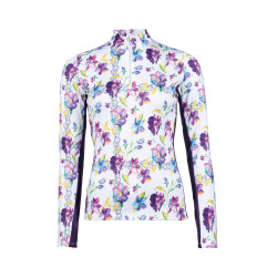 Functioneel T-shirt Lilac Flower HKM Wit / paars