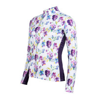 Functioneel T-shirt Lilac Flower HKM Wit / paars