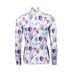 Functioneel T-shirt Lilac Flower HKM Wit / paars