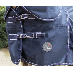 Buitenafdekking Starter met fleecevoering HKM Donkerblauw