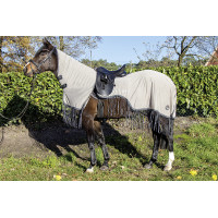 Vliegendeken Fringes Stylec.afneembaar HKM Zilver / grijs Vliegendeken Fringes Stylec.afneembaar HKM Zilver / grijs