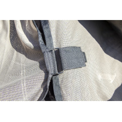 Vliegendeken Fringes Stylec.afneembaar HKM Zilver / grijs