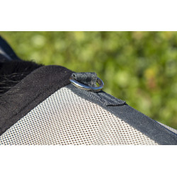 Vliegenbescherming Fringes Style afneembare hals HKM Vliegenbescherming Fringes Style afneembare hals HKM