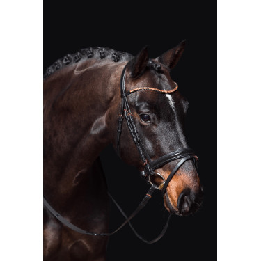 Hoofdstel Rosegold Glamour Style HKM Hoofdstel Rosegold Glamour Style HKM