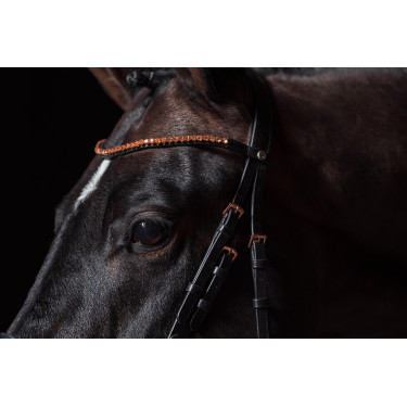 Hoofdstel Rosegold Glamour Style HKM Hoofdstel Rosegold Glamour Style HKM