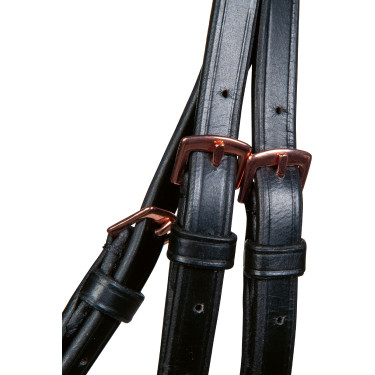 Hoofdstel Rosegold Glamour Style HKM Hoofdstel Rosegold Glamour Style HKM