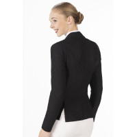 Wedstrijdjasje Mesh Linda HKM Zwart