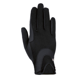 Grip Mesh Handschoenen HKM Zwart
