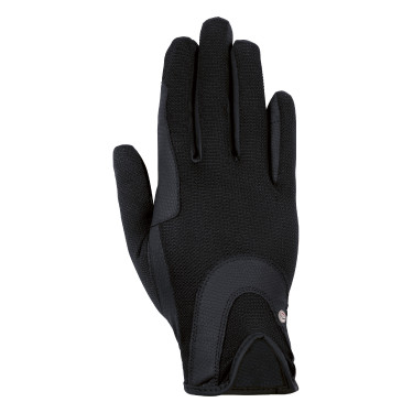 Grip Mesh Handschoenen HKM Zwart