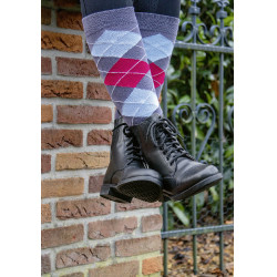 Laarzen Londen met elastiek+sluiting HKM Zwart Laarzen Londen met elastiek+sluiting HKM Zwart
