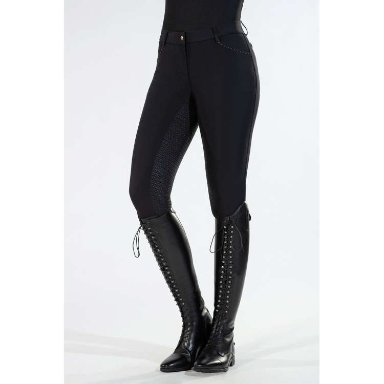Broek Rosegold Glamour Style volledig zitvlak in siliconen. HKM Broek Rosegold Glamour Style volledig zitvlak in siliconen. HKM