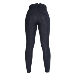 Savona Style broek met volledige siliconen grip HKM Zwart