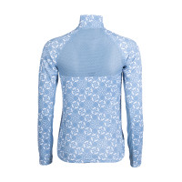 Functioneel T-shirt Minimal lange mouwen HKM Rookblauw / wit Functioneel T-shirt Minimal lange mouwen HKM Rookblauw / wit