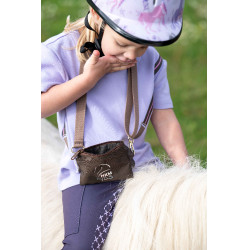 Sweat met korte mouwen Lola Bag HKM Lavendel Violet