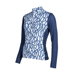 Basislaag Ketting HKM Wit / marineblauw