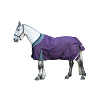 Liberty outdoor deken 1200D glad gevoerd HKM Wijnrood / grijs Violet Liberty outdoor deken 1200D glad gevoerd HKM Wijnrood / grijs Violet