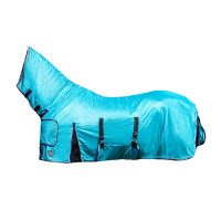Couverture anti-mouches Lissabon Style HKM Bleu aqua