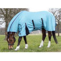 Vliegendeken Lissabon Style HKM Aqua blauw Vliegendeken Lissabon Style HKM Aqua blauw