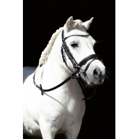 Bridon Shetty Diamond HKM Zwart Bridon Shetty Diamond HKM Zwart