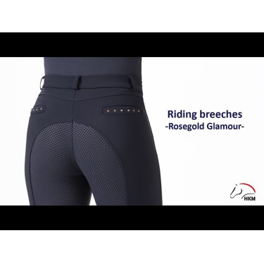 Rosegold Glamour Winterstijl Broek HKM Rosegold Glamour Winterstijl Broek HKM
