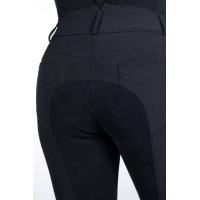 Broek HKM Savona Style full seat Alos Zwart