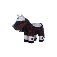 Wedstrijdset Cuddle Pony HKM Wit / rood