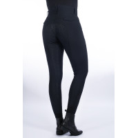 Verwarmde broek Keep Warm Style 1/1 in silic. HKM Zwart