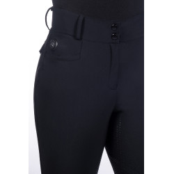 Verwarmde broek Keep Warm Style 1/1 in silic. HKM Zwart