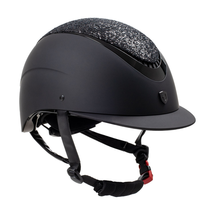 Dameshelm Galaxy met smalle vizier en strass Equestro
