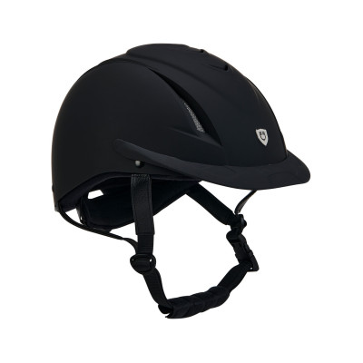 Ultralichte helm met Maverick Equestro-logo aan de voorkant Zwart