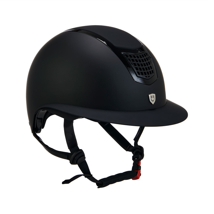 Ultralichte helm van stevig mat kunststof met brede vizier (3 vullingen) Eclipse Equestro Ultralichte helm van stevig mat kunststof met brede vizier (3 vullingen) Eclipse Equestro