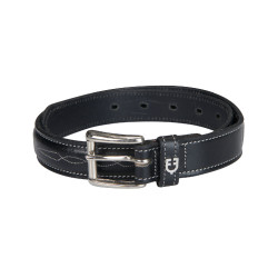 Leren riem met ambachtelijk borduurwerk Equestro