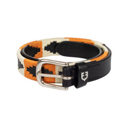 Leren riem met Navajo-decoraties Equestro