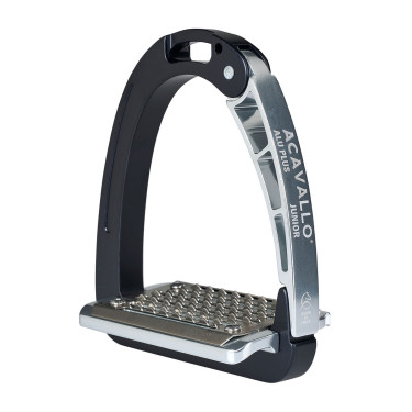 Beugels Arena Aluplus Junior 10,5 cm Acavallo Zwart