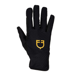 Dameshandschoenen in speciale lycra met Equestro-logo