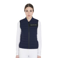 Dames windjack van technisch stof Equestro Marine Marineblauw Dames windjack van technisch stof Equestro Marine Marineblauw