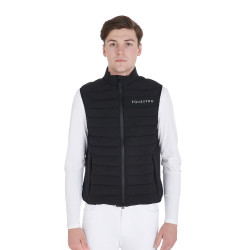 Herenbodywarmer van winddicht technisch materiaal Equestro