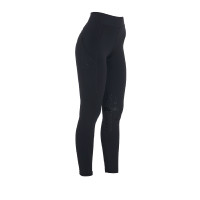 Strakke legging van stretch technisch materiaal dames Kao Light Equestro Zwart / zwart
