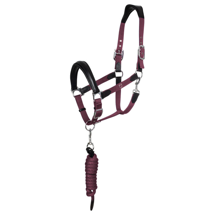Ergonomische halster met lederen inzetstukken Lani Equestro